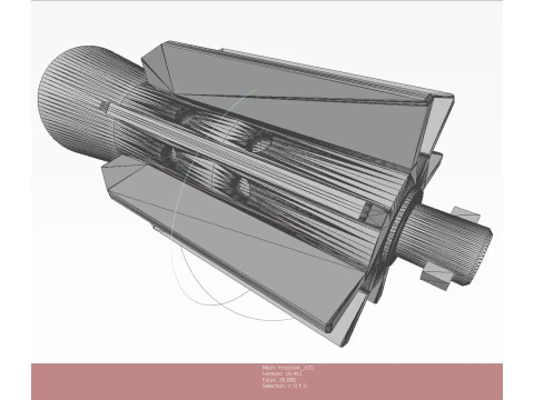 73mm OG-9M Projected Grenade Shell Projectile 3D printable Moulage 3D Model