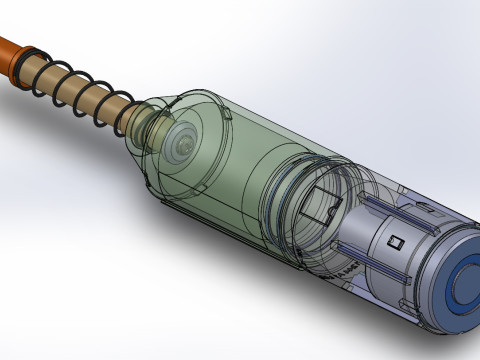 DM-1244 German Submunition Avia Bomb Anti Tank 3D printable Moulage Modelo 3D