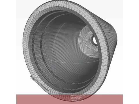 DM-1244 German Submunition Avia Bomb Anti Tank 3D printable Moulage 3D Model