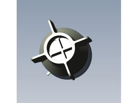 OFSP high-explosive aircraft bombs for UAVs 3D printable Moulage 3D 模型