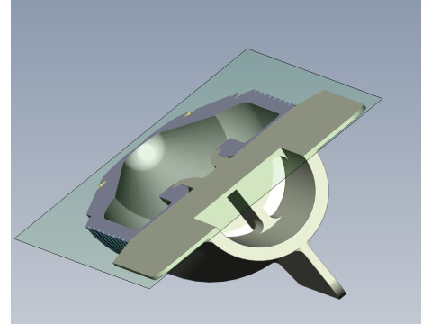 OFSP high-explosive aircraft bombs for UAVs 3D printable Moulage 3D 模型