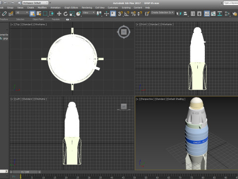 OFSP high-explosive aircraft bombs for UAVs 3D printable Moulage 3D 模型