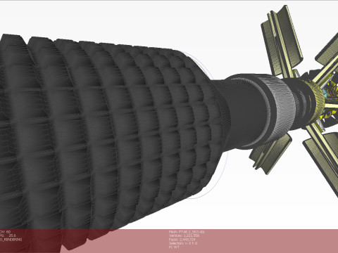Submunition for cluster avia bomb PTAB 2 5 KO 3D printable Moulage Modello 3D