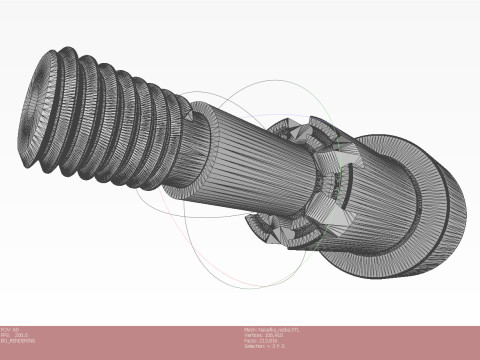 Submunition for cluster avia bomb PTAB 2 5 KO 3D printable Moulage Modello 3D
