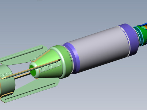PTAB 2 5M Submunition for cluster avia bomb 3Dprintable Moulage 3D Model