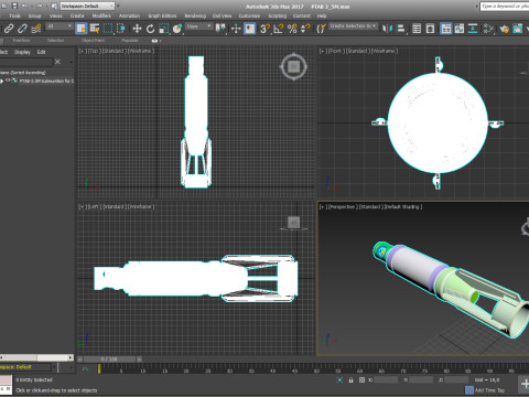 PTAB 2 5M Submunition for cluster avia bomb 3Dprintable Moulage 3D Model