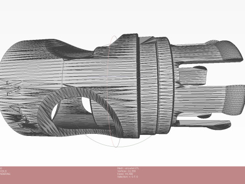 PTAB 2 5M Submunition for cluster avia bomb 3Dprintable Moulage 3D Model