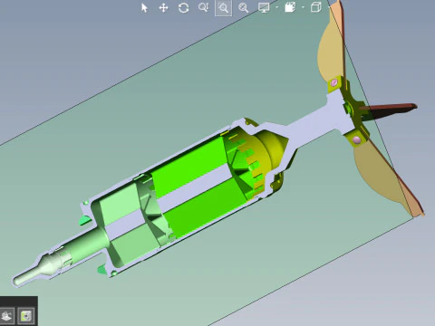 Artillery cumulative antitank projectile of 122mm BK-13 Stand model 3D printable Moulage 3D Model