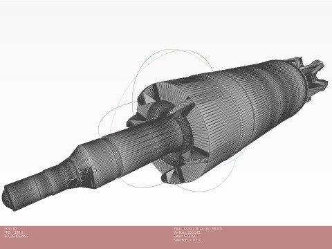 Artillery cumulative antitank projectile of 122mm BK-13 Stand model 3D printable Moulage Modello 3D