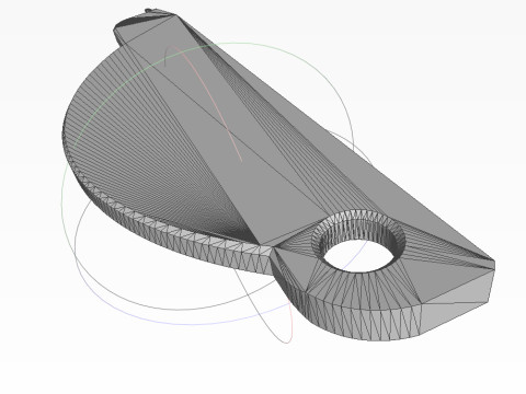 Artillery cumulative antitank projectile of 122mm BK-13 Stand model 3D printable Moulage Modello 3D