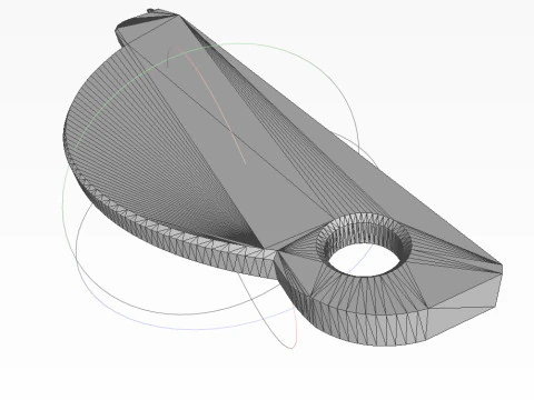 Artillery cumulative antitank projectile of 122mm BK-13 Stand model 3D printable Moulage 3D Model