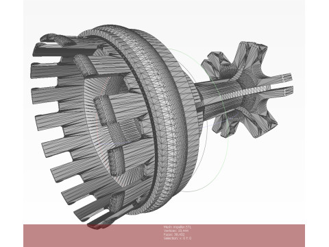 Artillery cumulative antitank projectile of 122mm BK-13 Stand model 3D printable Moulage Modello 3D