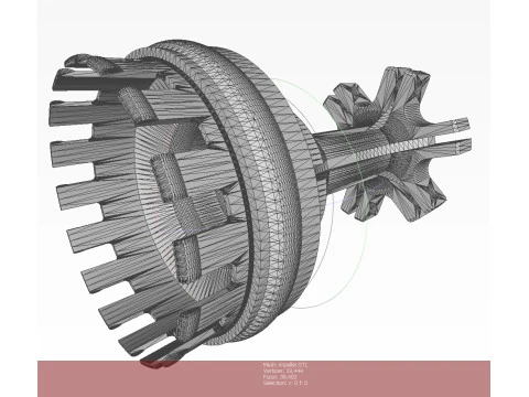 Artillery cumulative antitank projectile of 122mm BK-13 Stand model 3D printable Moulage 3D Model
