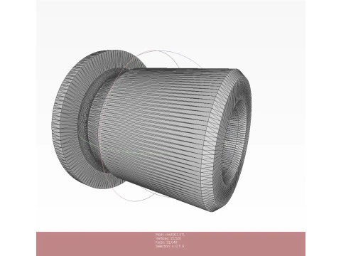 Artillery cumulative antitank projectile of 122mm BK-13 Stand model 3D printable Moulage 3D Model