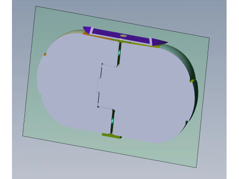 AO OAB 2 5 PTof Uni Soviet dan Cluster Submunisi Rusia Bom Avia Moulage Cetak 3D Model 3D