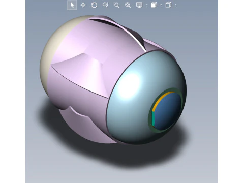 AO OAB 2 5 PTof Uni Soviet dan Cluster Submunisi Rusia Bom Avia Moulage Cetak 3D Model 3D