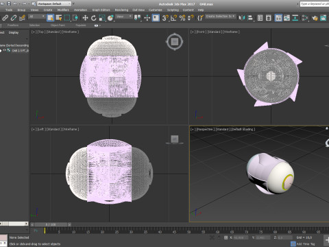 AO OAB 2 5 PTof USSR and Russian Submunition cluster avia bomb 3D printable Moulage Modelo 3D