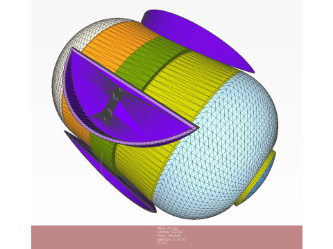 AO OAB 2 5 PTof USSR and Russian Submunition cluster avia bomb 3D printable Moulage Modelo 3D