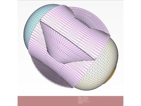 AO OAB 2 5 PTof Uni Soviet dan Cluster Submunisi Rusia Bom Avia Moulage Cetak 3D Model 3D