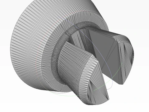 AO OAB 2 5 PTof Uni Soviet dan Cluster Submunisi Rusia Bom Avia Moulage Cetak 3D Model 3D