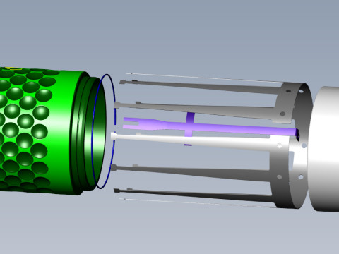 HB-876 British landmine area denial submunition 3D printable Moulage 3D मॉडल