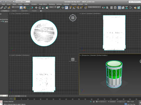 HB-876 British landmine area denial submunition 3D printable Moulage 3D Model