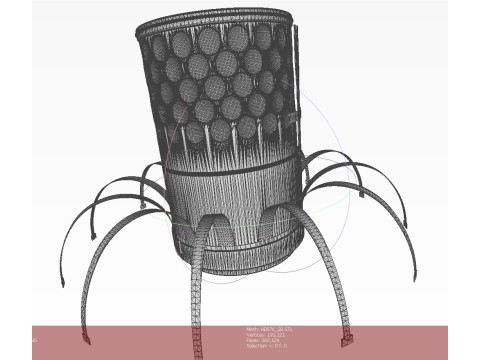 HB-876 British landmine area denial submunition 3D printable Moulage 3D मॉडल