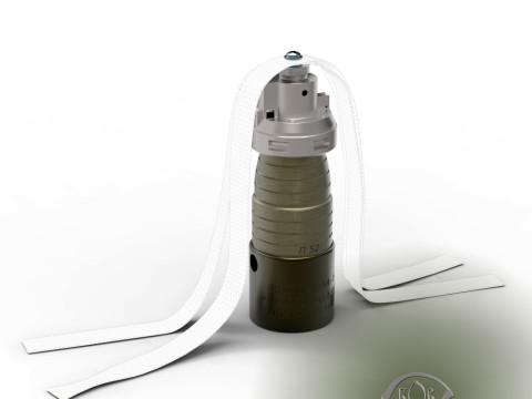 3B30 submunition off artillery cluster rockets 3D printable Moulage 3D Model