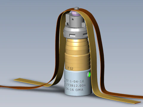 3B30 submunition off artillery cluster rockets 3D printable Moulage 3D Model