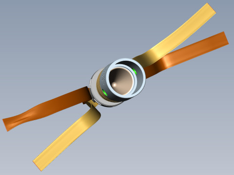 3B30 submunition off artillery cluster rockets 3D printable Moulage 3D Model