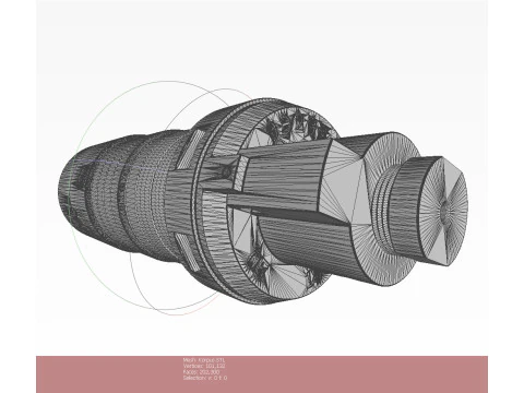 3B30 submunition off artillery cluster rockets 3D printable Moulage 3D Model
