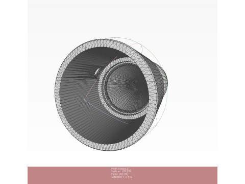 3B30 submunition off artillery cluster rockets 3D printable Moulage 3D Model
