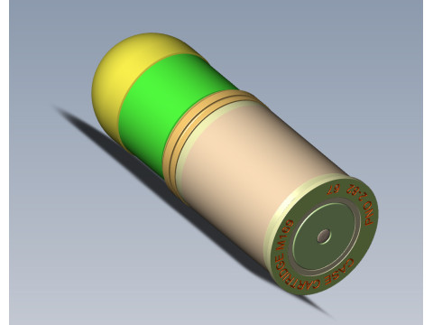 M430 40mm Projected Grenade Bomb for FPV drones Shell Cartridge 3D printable Moulage Modelo 3D
