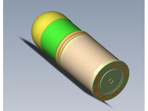 M430 40mm Projected Grenade Bomb for FPV drones Shell Cartridge 3D printable Moulage 3D Model
