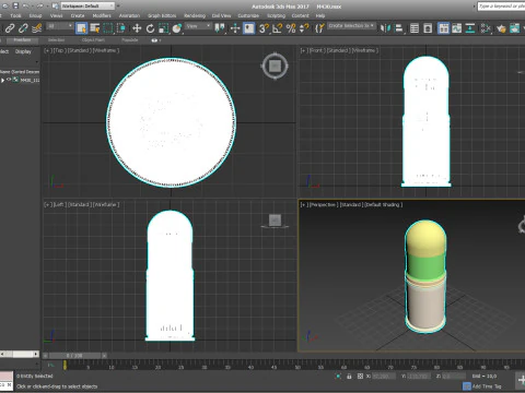 M430 40mm Projected Grenade Bomb for FPV drones Shell Cartridge 3D printable Moulage 3D Model