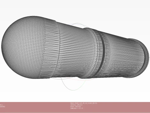 M430 40mm Projected Grenade Bomb for FPV drones Shell Cartridge 3D printable Moulage 3D Model