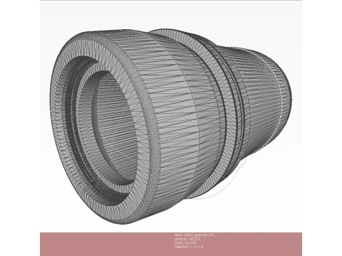 M430 40mm Projected Grenade Bomb for FPV drones Shell Cartridge 3D printable Moulage 3D Model