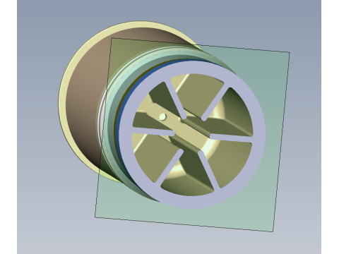 M918 40mm Projected Grenade Shell Projectile Cartridge 3D printable Moulage 3D-Modell