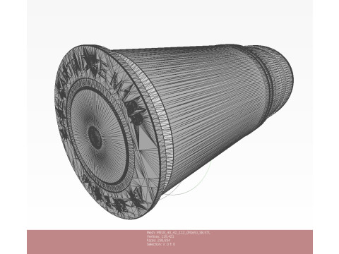M918 40mm Projected Grenade Shell Projectile Cartridge 3D printable Moulage 3D-Modell