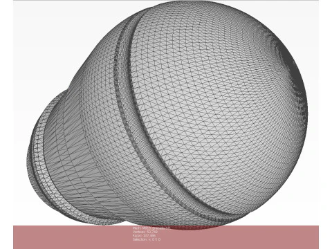 M918 40mm Projected Grenade Shell Projectile Cartridge 3D printable Moulage 3D Model