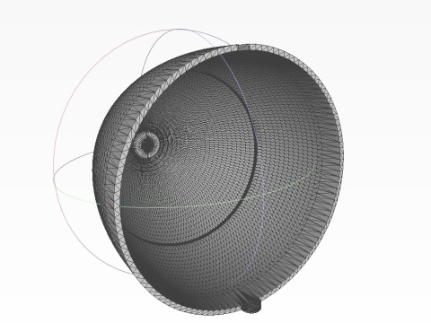 Cluster aviation bomb RBK 500 AO 2 5 RTM 3D printable Moulage to scale 1 to 5 3D 모델