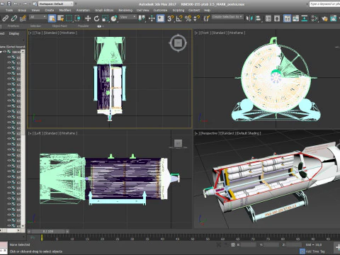 Soviet Russian Cluster aviation bomb RBK 500 255 PTAB 2 5 3D printable Moulage In scale 1 to 5 3D Model