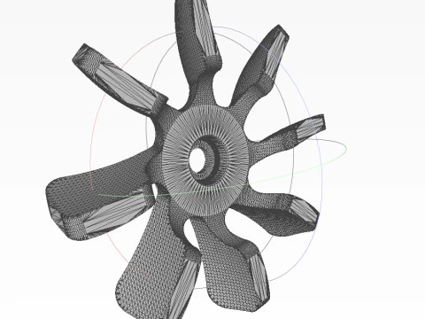 Soviet Russian Cluster aviation bomb RBK 500 255 PTAB 2 5 3D printable Moulage In scale 1 to 5 3D Model