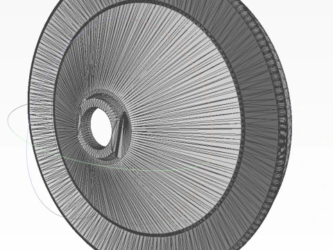 Soviet Russian Cluster aviation bomb RBK 500 255 PTAB 2 5 3D printable Moulage In scale 1 to 5 3D Model
