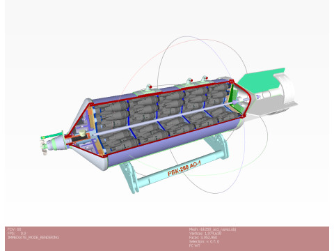 Cluster aviation bomb RBK 250 AO1 3D printable Moulage In scale 1 to 5 Modello 3D