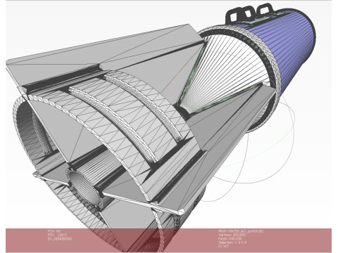 Cluster aviation bomb RBK 250 AO1 3D printable Moulage In scale 1 to 5 Modello 3D