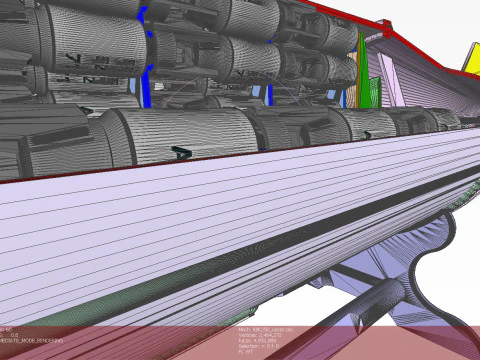 Bomba de avia&ccedil;&atilde;o cluster RBK 250 275 AO 1sch Moulage imprim&iacute;vel em 3D Em escala de 1 a 5 Modelo 3D