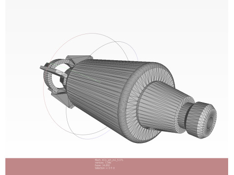Cluster aviation bomb RBK 250 275 AO 1sch 3D printable Moulage In scale 1 to 5 Modello 3D