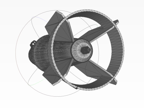 Cluster aviation bomb RBK 250 275 AO 1sch 3D printable Moulage In scale 1 to 5 Modello 3D