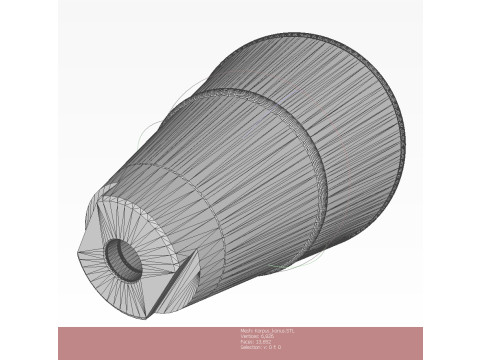 Cluster aviation bomb RBK 250 275 AO 1sch 3D printable Moulage In scale 1 to 5 Modello 3D